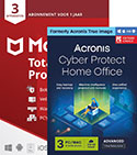 McAfee Total Protection 3 en Acronis Cyber Protect Advanced