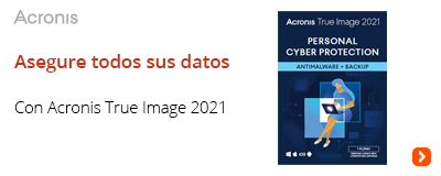 Asegure todos sus datos con Acronis Cyber Protect Home Office