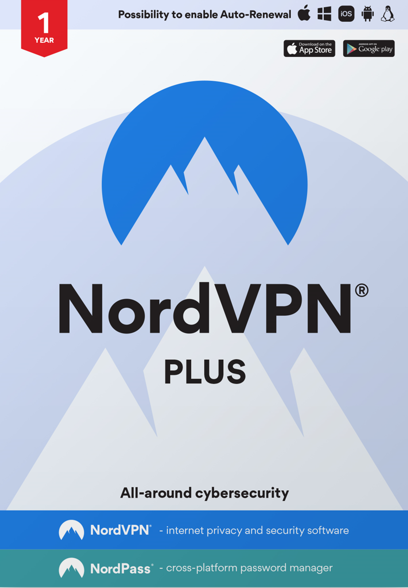 NordVPN | 6-apparaten 6-maanden | Onbeperkt online | 5000+ servers wereldwijd