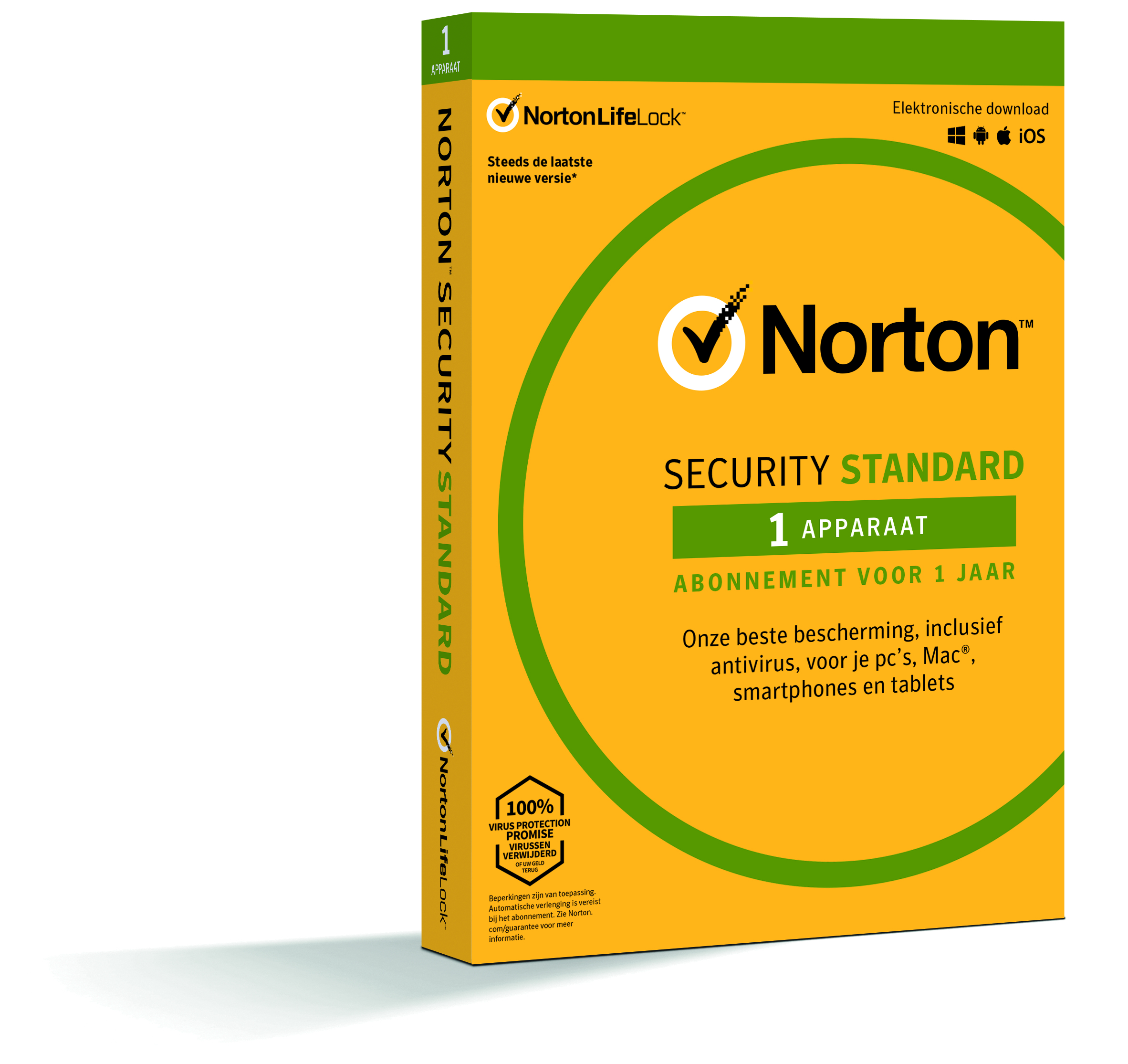 Norton Security 2020 - 1 apparaat, 1 jaar (Norton Anti-theft FEATURES en veel meer)